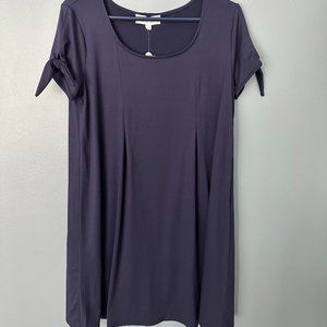 Girls Size Large Navy Dress New With Tags By Pink Rose